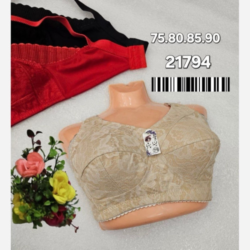 سوتین طرح مادام بغل کش پهن بدون فنر