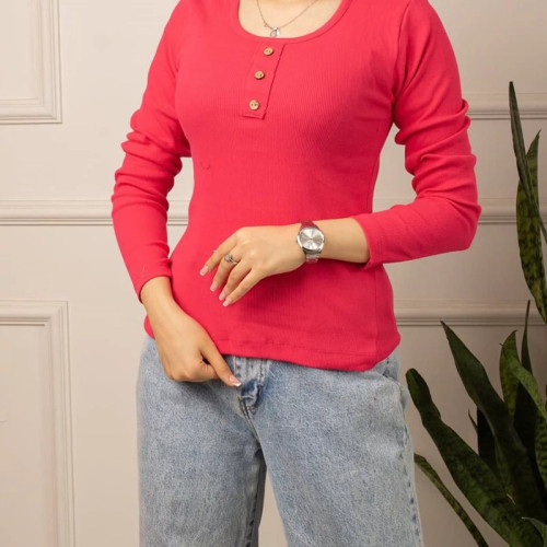 بلوز آستین بلند کبریتی